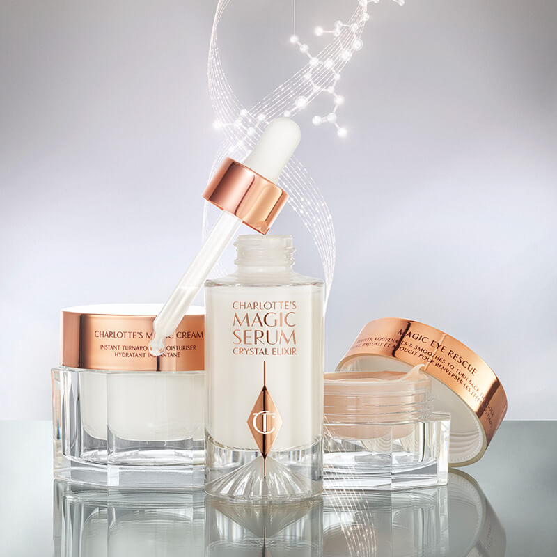 Magic skincare still life