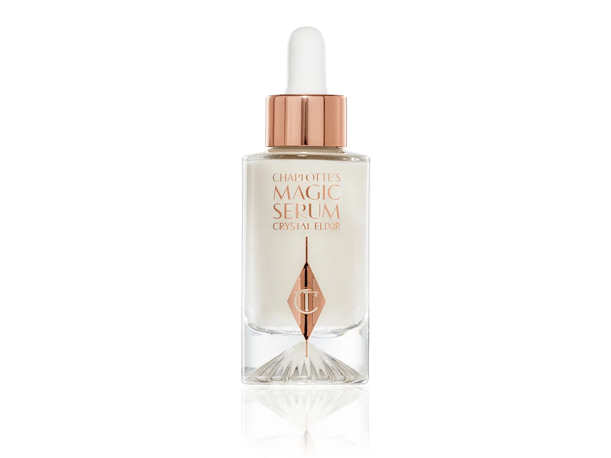 Charlotte's Magic Serum Crystal Elixir is a research-powered serum that hydrating and youth-boosting