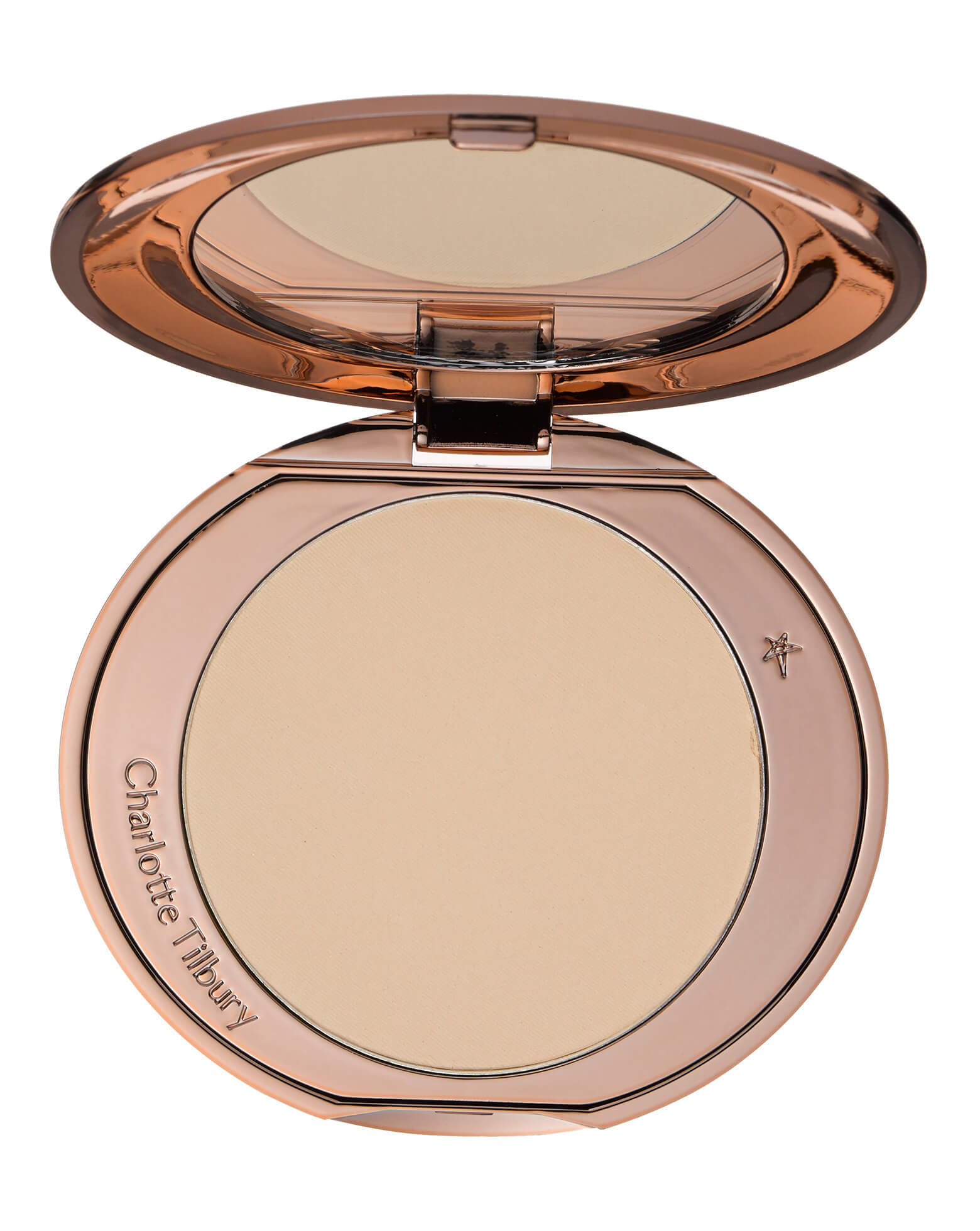 Airbrush Flawless Finish pressed powder helps to set foundation and concealer in place