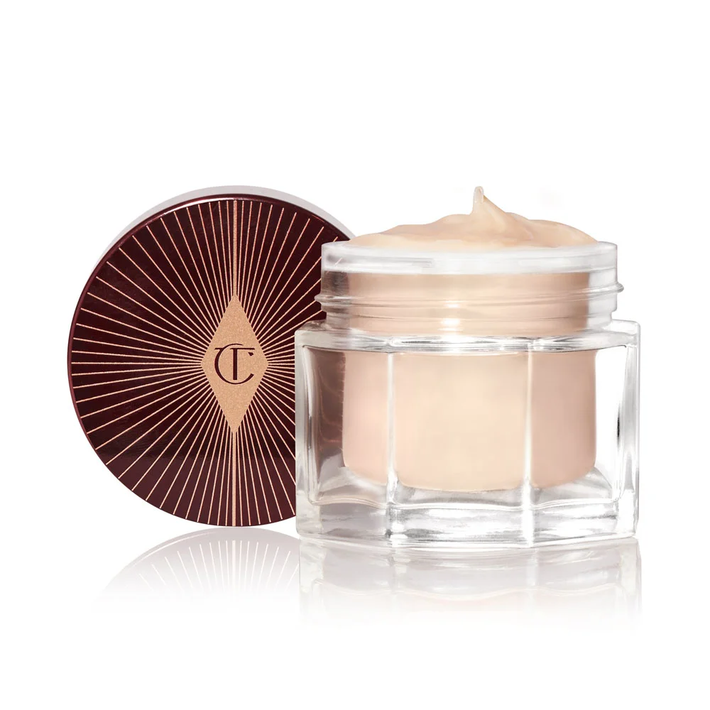 Charlotte's Magic Night Cream with lid off