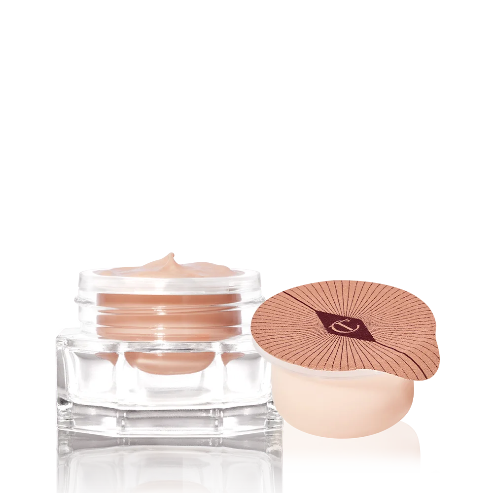 Magic Eye Rescue eye cream jar with refill capsule