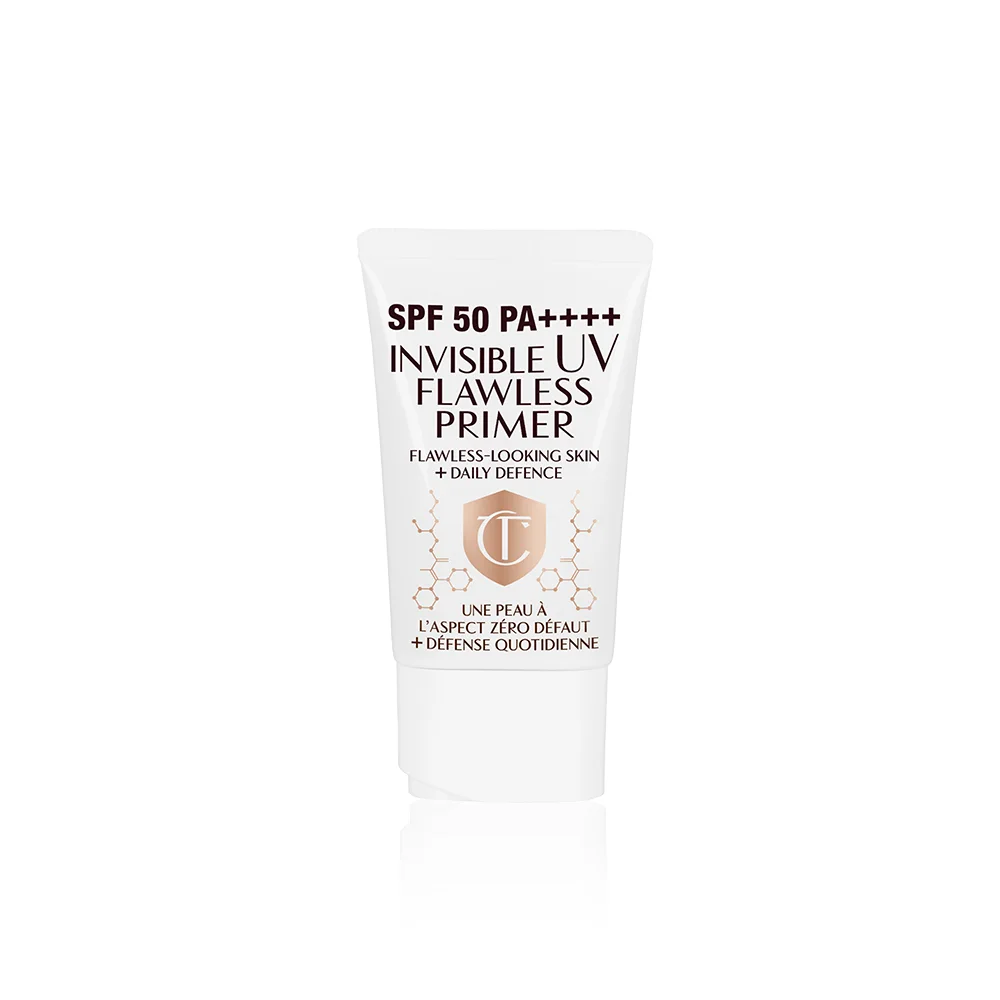 Charlotte's Invisible UV Flawless Primer, a primer and sunscreen hybrid with SPF50