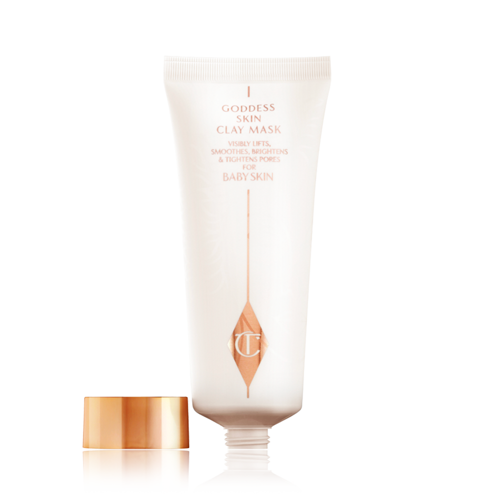 Disney 100  x Charlotte Tilbury limited-edition Charlotte's Magic Cream with Tinkerbell design on night sky backdrop